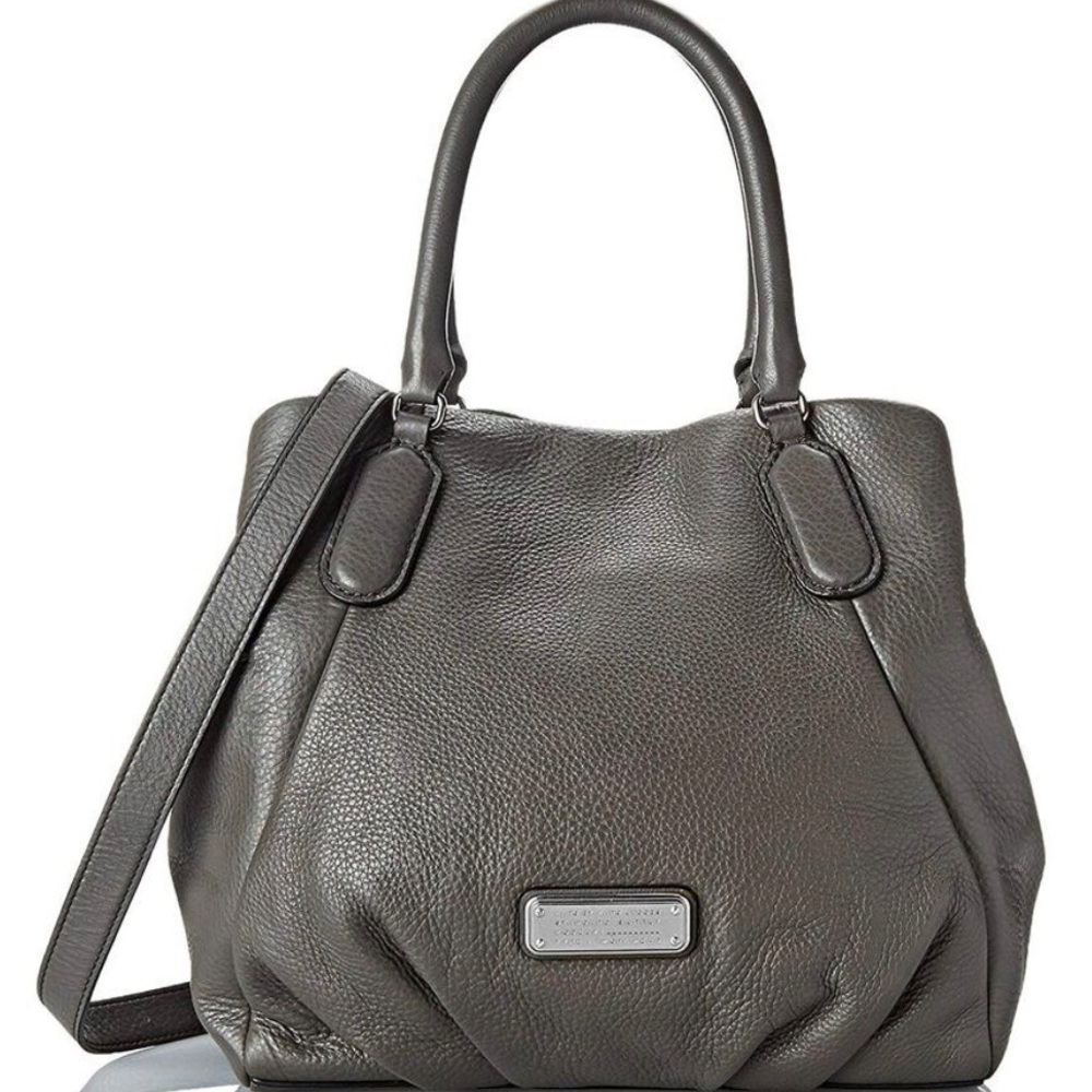 COPY - Marc Jacobs Grey Leather Shoulder/Crossbody Bag